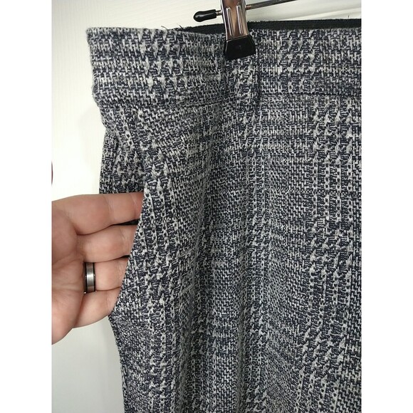 Studio By Torrid 20 Blue White Plaid Pants The Future Is Your Business Office - Picture 5 of 12